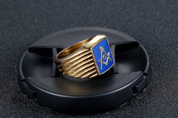 Chevalière symbolique pour maçon