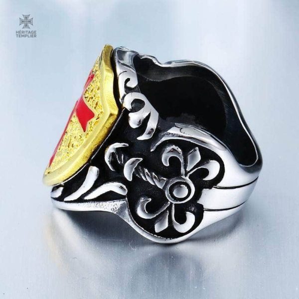 Bague Templier, symbole de bravoure et d'honneur