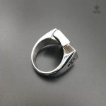 Bague Templière Croix de Malte design classique