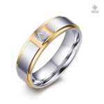 Bague Franc-Maçon Alliance du Maître en métal argenté