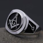 Bague Franc-Maçonnerie, 33ème degré élégant