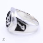 Bague Franc-Maçon, design épuré 33ème degré