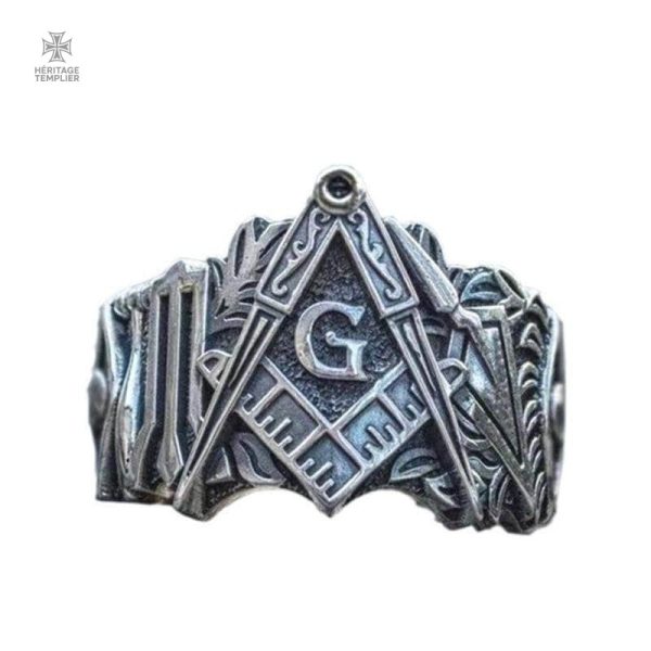 bague-franc-macon-batisseur-1 Bague Franc-Maçon - Chevalière du Bâtisseur