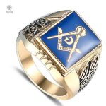 Bague Franc-Maçon Chevalière Freemasonry