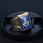 Chevalière unique pour hommes et femmes initiés