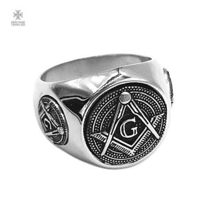 Bague Franc-Maçon en hommage à la fraternité