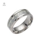 Bague Franc-Maçon Lumineuse en Argent