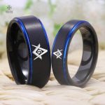 Bague symbolique de la sagesse franc-maçonnique