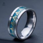Bague maçonnique raffinée, design inspiré des traditions