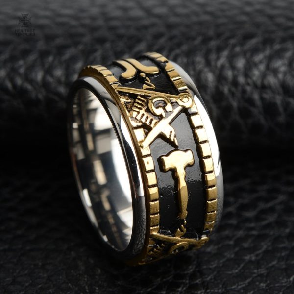 Bague Apprenti de la franc-maçonnerie artisanale