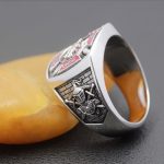 Bague médiévale en hommage aux Templiers