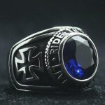 Bijou Templier bleu, design Live to Ride