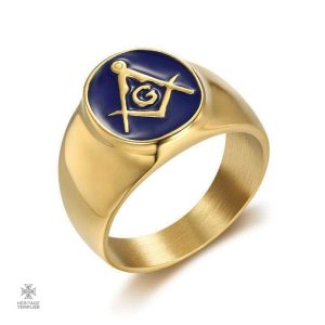 Bague Franc-Maçon Rite Ancien, symbole de tradition et d'initiation