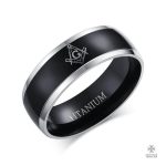 Bague Franc-Maçon discrète en design élégant et minimaliste