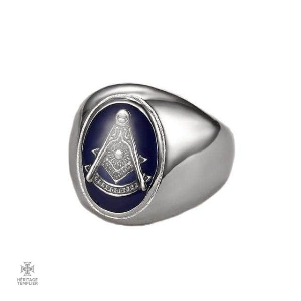 bague-maconnique-loge-1 Bague Franc-Maçon Grand Loge en Argent