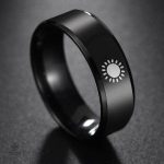 Bague Templier en métal, inspirée par l'ordre des Templiers