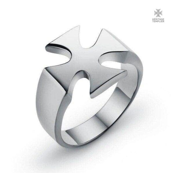 bague-templier-guerre-sainte-1 Bague Templier en argent inspirée de la Guerre Sainte