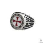 Bague Templier - Chevalière Militaire en métal