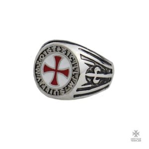 Bague Templier - Chevalière Militaire en métal