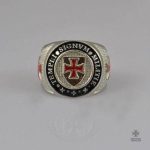 Bague Templier, pièce unique de l'héritage des croisés