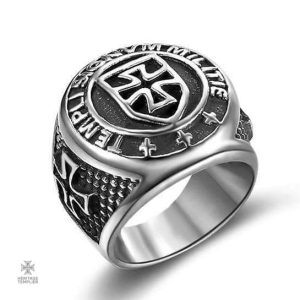Bague Templier - Templi Signum Militie
