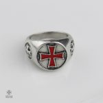 Bague symbolique Templiers, un choix raffiné