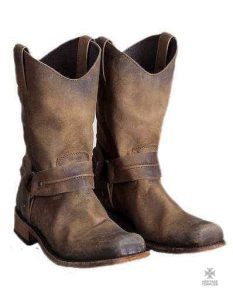 Bottes Templiers Cuir Marron Stylées et Confortables
