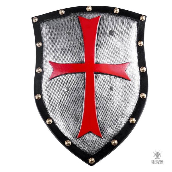 bouclier-chevalier-enfant-1 Bouclier Templier avec Croix de l'Ordre