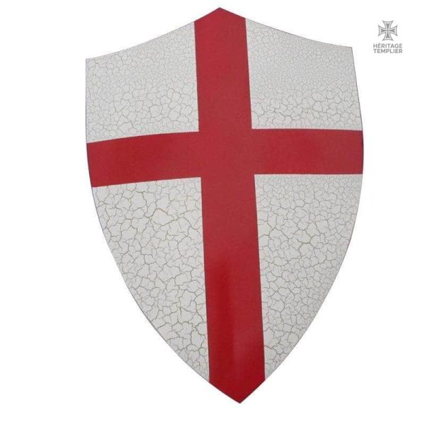Bouclier décoratif Templier, symbole historique