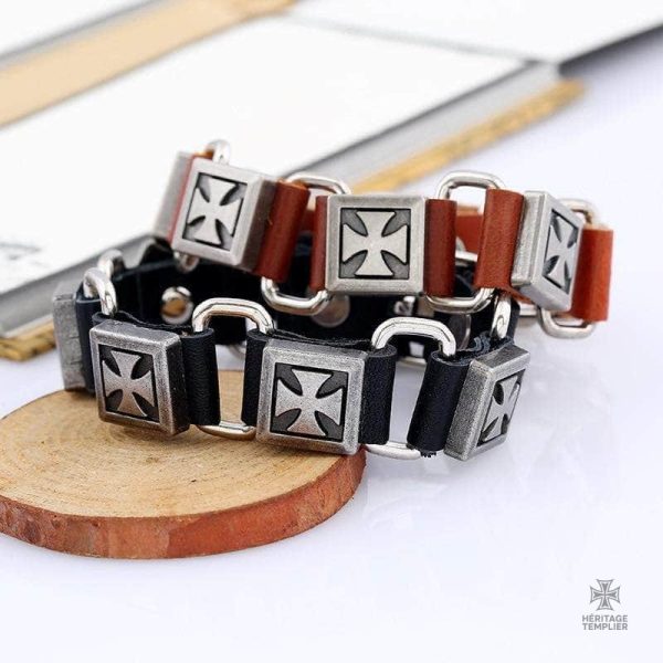 Bracelet Templier, symbole de foi et d'histoire