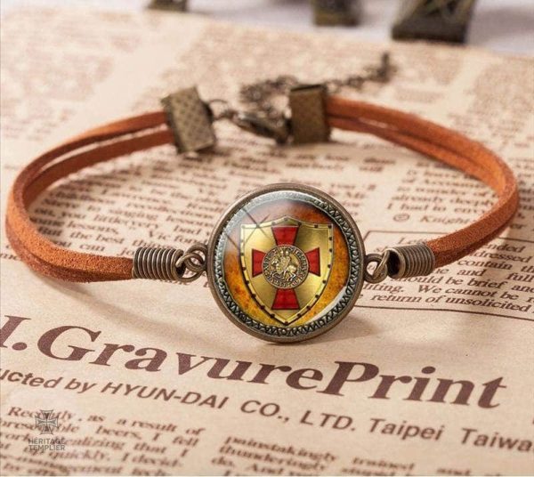 Bracelet de la catégorie Bracelets Templiers, symbole de protection