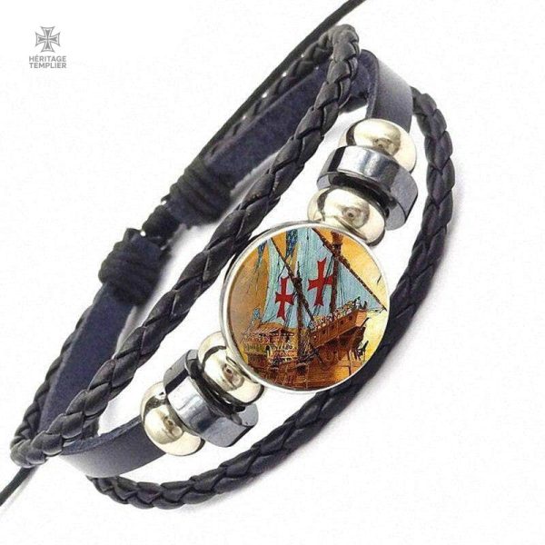bracelet-templier-flotte-de-lordre-1 Bracelet Templier Flotte de l'Ordre