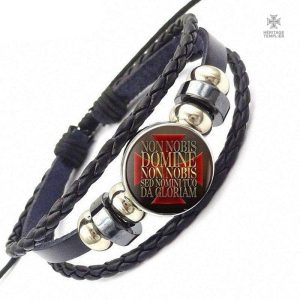 Bracelet Templier Non Nobis en design unique
