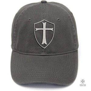 Casquette Templier grise