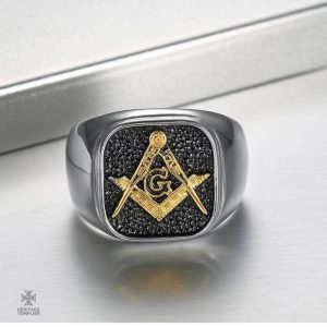 Bague Franc-Maçon en édition spéciale La Fayette