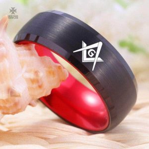 Bague maçonnique Ramsay, style raffiné et significatif