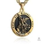 Pendentif Templiers Milice Céleste en métal