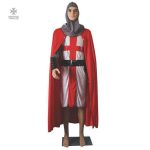 Déguisement Chevalier Templier classique pour enfants et adultes