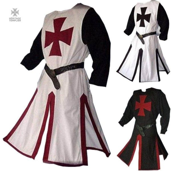 Costume templier pour soirées à thème médiévales