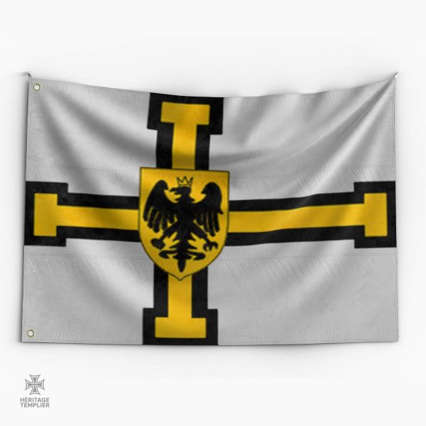 drapeau-templier-ordre-teutonique-1 Drapeau Templier de l'Ordre Teutonique, symbole historique