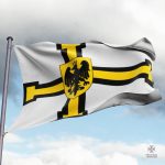 Drapeau emblématique des Chevaliers Teutoniques, motif distinctif