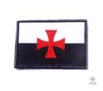 Écusson Templier avec drapeau de l'Ordre
