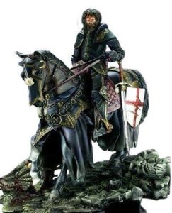Figurine Templier - Cavalier de l'Ordre, collection de figurines