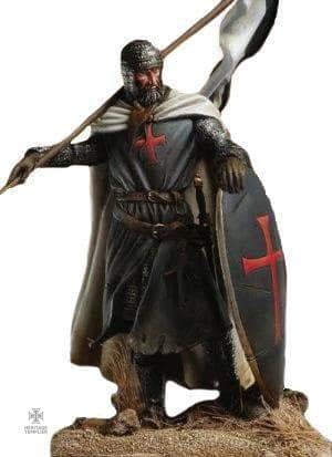figurine-chevalier-noir-1 Figurine Templier avec bouclier noir