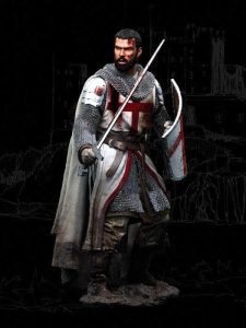 Collection de figurines Templiers : inspiration historique et mythique