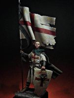 Figurine de Templier représentant l'emblème de l'Ordre