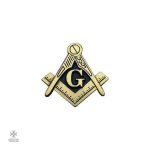 Insigne Franc-Maçon G en métal