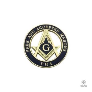 Insigne Franc-Maçon "Free and Accepted" pour collection Templiers