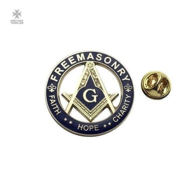 insigne-franc-macon-freemasonry-1 Insigne Franc-Maçon "Freemasonry" pour collection Templière