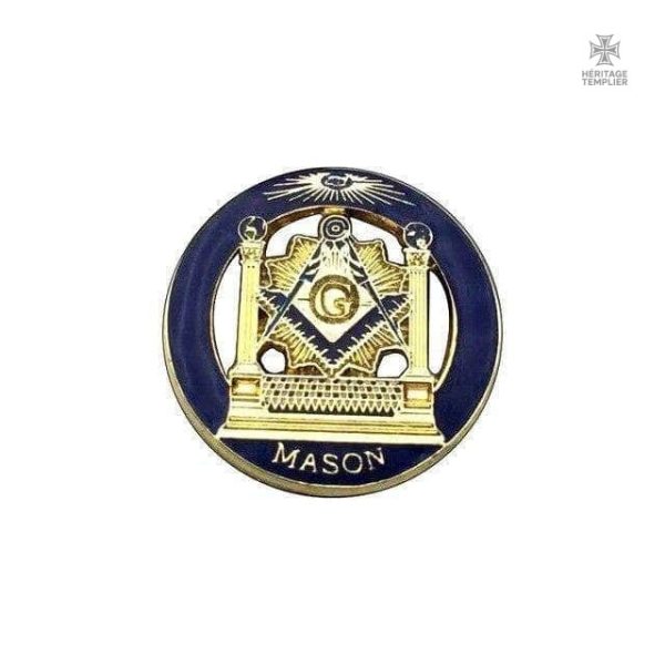 insigne-franc-macon-mason-1 Insigne Franc-Maçon "Mason" en métal